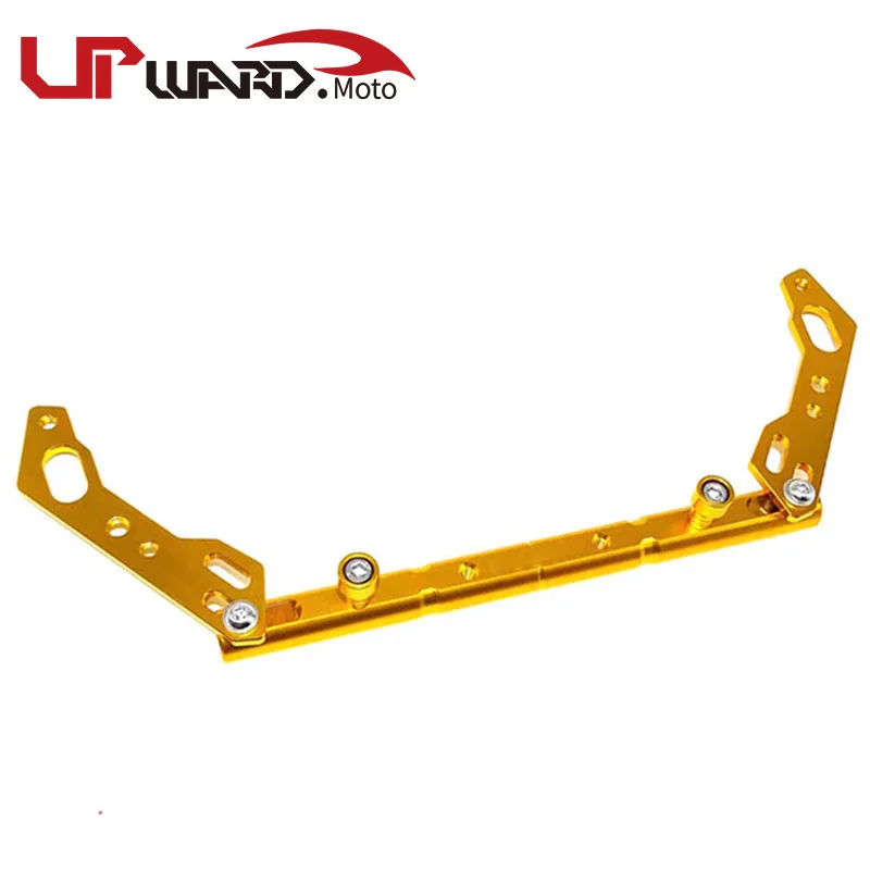 

CNC алюминиевая мотоциклетная многофункциональная перекрестная планка регулируемая фотопланка рычаг для KYMCO сердцебиения 300i 350i баланс руля 300
