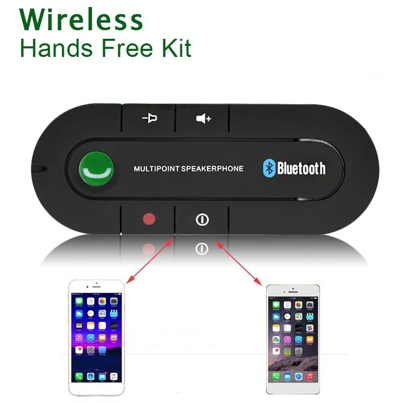 Bluetooth автомобильный комплект солнцезащитный козырек MP3 музыкальный плеер многоточечный динамик телефон беспроводной EDR Bluetooth приемник Автомобильная электроника
