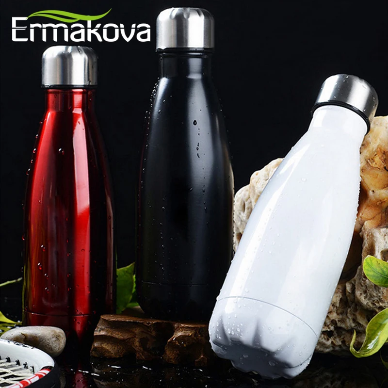 ERMAKOVA термос с двойными стенками фляга из нержавеющей стали Спортивная бутылка