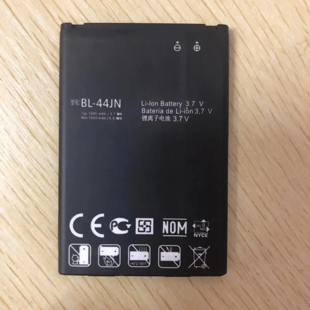 10 шт. 1540 мА/ч, BL-44JN Батарея для LG Optimus Черный P970 MS840 L5 P690 C660 P693 P698 E510 E610 E615 E612 E730 E400 Батарея