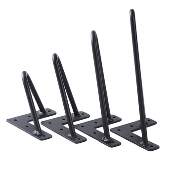 

Metal Hairpin Table Desk Leg Iron Support Leg For Sofa Cabinet Chairs DIY Handcrafts Furniture Hardware