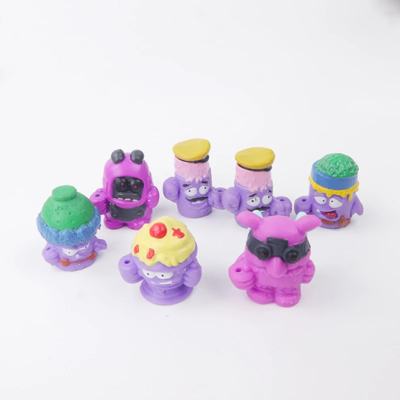 Zomlings аниме мусор Куклы Фигурки Superzings Коллекция игрушек гроссери банда мусор кукла ПВХ модель для детей подарок на день рождения