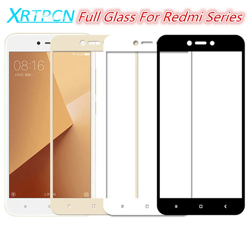 

9D Tempered Glass on the For Xiaomi Redmi S2 5 Plus 5A 4A 4X Screen Protector Film For Redmi Note 4 4X 5 5A Pro Protective Glass