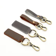 Держатель для ключей из натуральной кожи, старинные брелоки для дам, модные повседневные держатели для ключей, универсальные держатели для мужчин и женщин