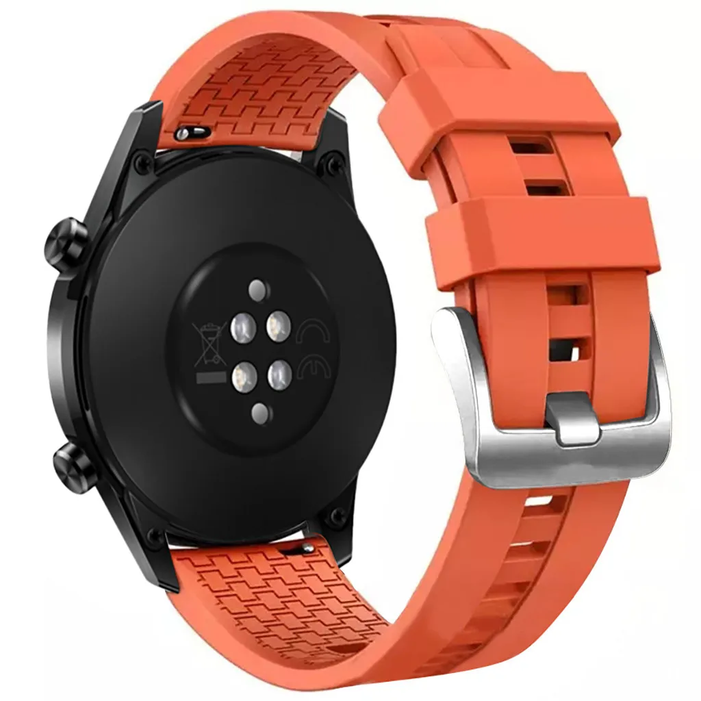 Ремешок для наручных часов для huawei Watch GT2 46 мм Сменные ремни спортивные силиконовые браслеты correas de reloj браслеты de montre