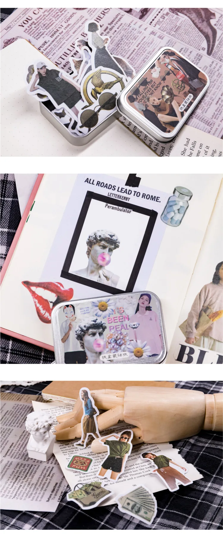 1 Набор/1 лот Kawaii канцелярские наклейки журнал декоративные мобильные наклейки Скрапбукинг DIY ремесленные наклейки