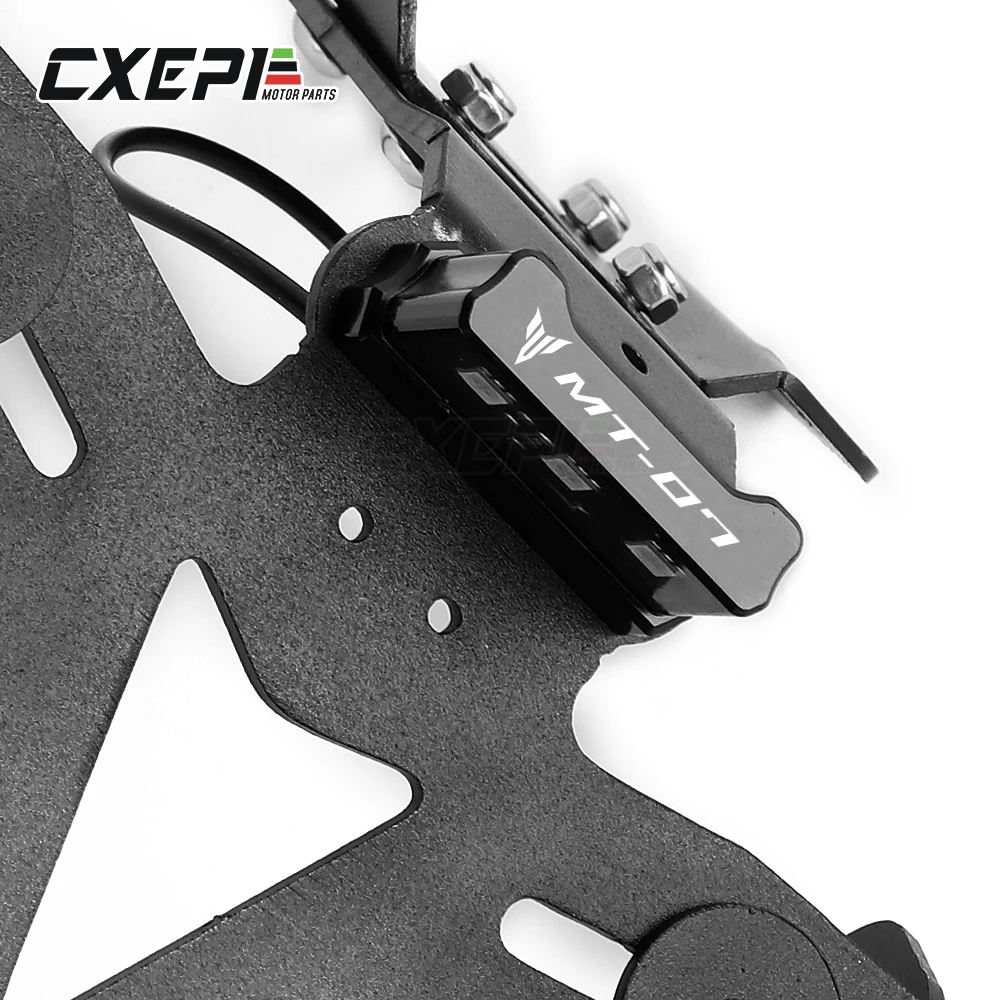 Motorcycle Tail Tidy License Plate Holder For YAMAHA MT 07 MT07 MT-07 FZ07 FZ-07 2013-2017 2018 2019 2020 2021 Accessories