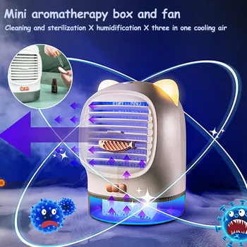 

New UV Disinfection Lamp Germicidal Sterilizing Purification Cooling Fan 10ML 2020