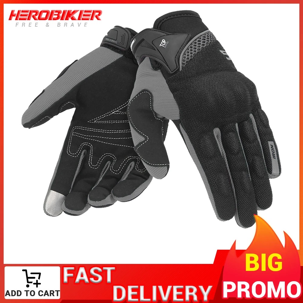 Herobiker Motorcycle Gloves Waterproof Moto Racing Accessories