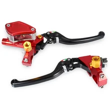 Универсальный главный цилиндр тормозного насоса рычаг мотоцикла руль мотоцикла 22 мм сцепление+ тормозной насос аксессуары для мотоциклов