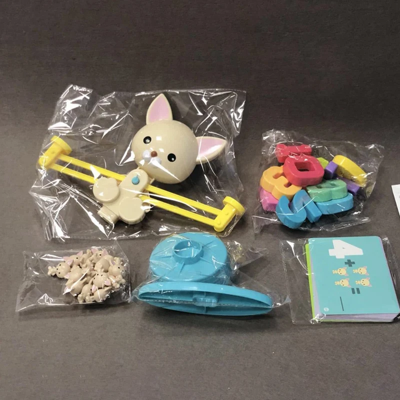 Детские уличные развивающие игрушки Diy животные Цифровой баланс щенок баланс цифровой когнитивные сложение и Вычитание обучения