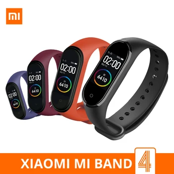 

Xiaomi Mi Band 4 Smart Bracelet 3 Color AMOLED Screen Miband 4 Smartband Fitness Traker Bluetooth Sport Waterproof Smart Band