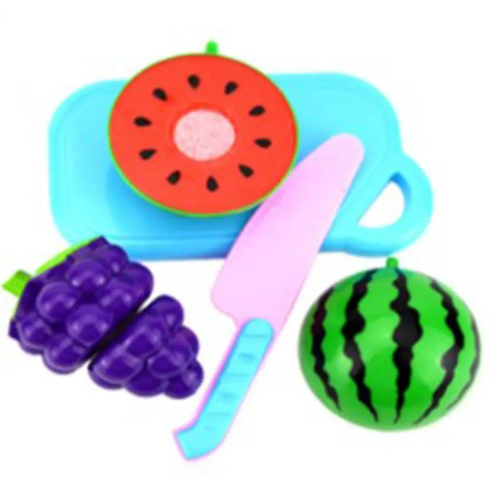 4PCS 25 шт. детский игрушечный миксер, игрушки для игры, резка фруктов, растительная пища, миниатюрные игры, классические детские игрушки, игровой набор, развивающие игрушки - Цвет: 4PCS