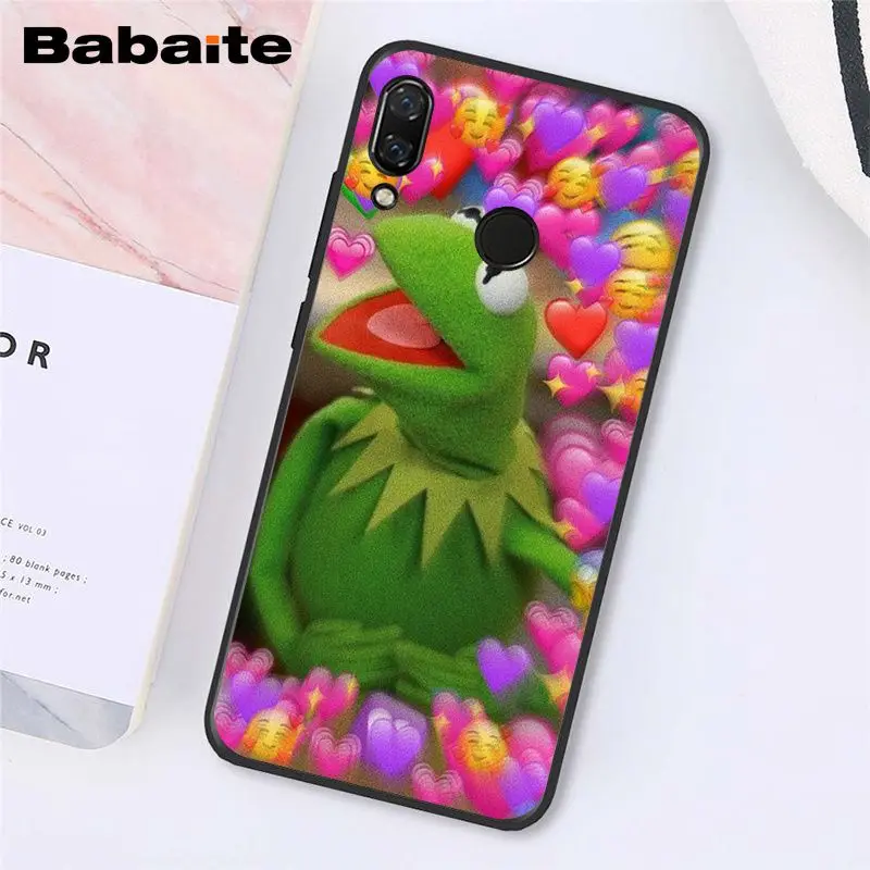 Babaite Kermit зеленая лягушка Забавный Милый гей чехол для телефона для Xiaomi Redmi8 4X 6A S2 Go Redmi 5 5Plus Note4 5 7 Note8Pro