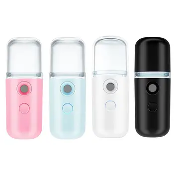 

30ml Rechargeable Mist Spray Handheld Facial Humidifier Moisturizing Air Diffuser Hydrating Device Control oil girl nano difusor