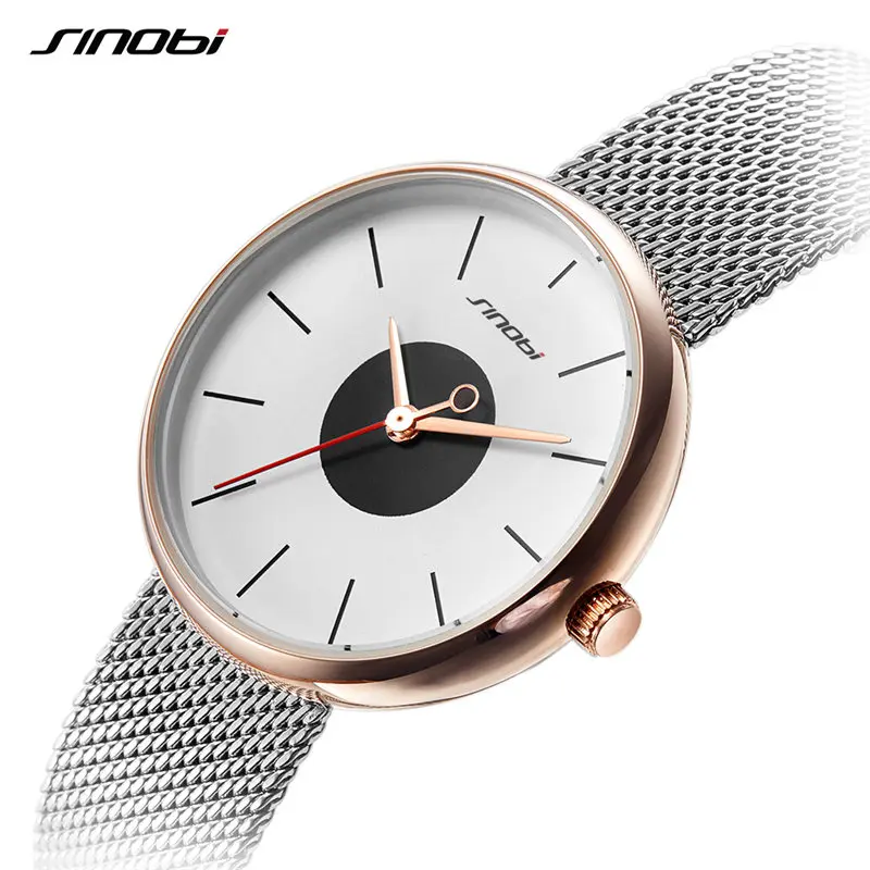 

2020 New Fashion Leisure Ladies Watch Stainless Steel Waterproof Quartz Ladies Watch Simple Style Relogio Feminino Reloj Mujer
