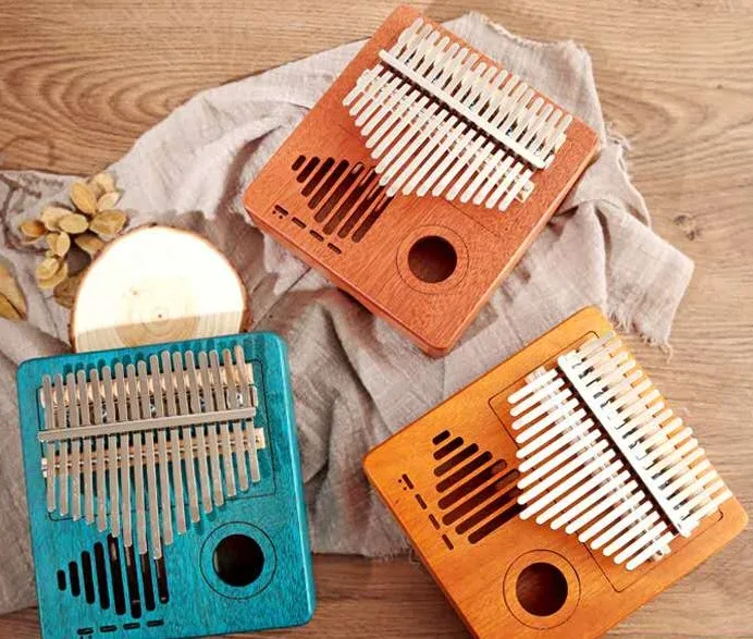 

Пианино Kalimba, 17 клавиш, акустическое, для большого пальца