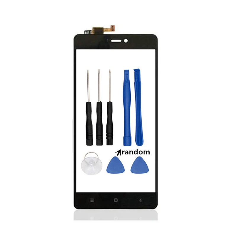 Для Xiaomi Mi 2 2S 3 4 4C 4S 5X Сенсорный экран планшета с фронтальным сенсорным Панель Стекло Запчасти для объективов