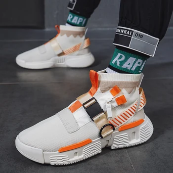 

Breathable Men Casual Shoes Anti-Odor Height Increasing Shoes Men Hard Wearing Sneakers Sweat Absorbant Men Comfortable Shoes