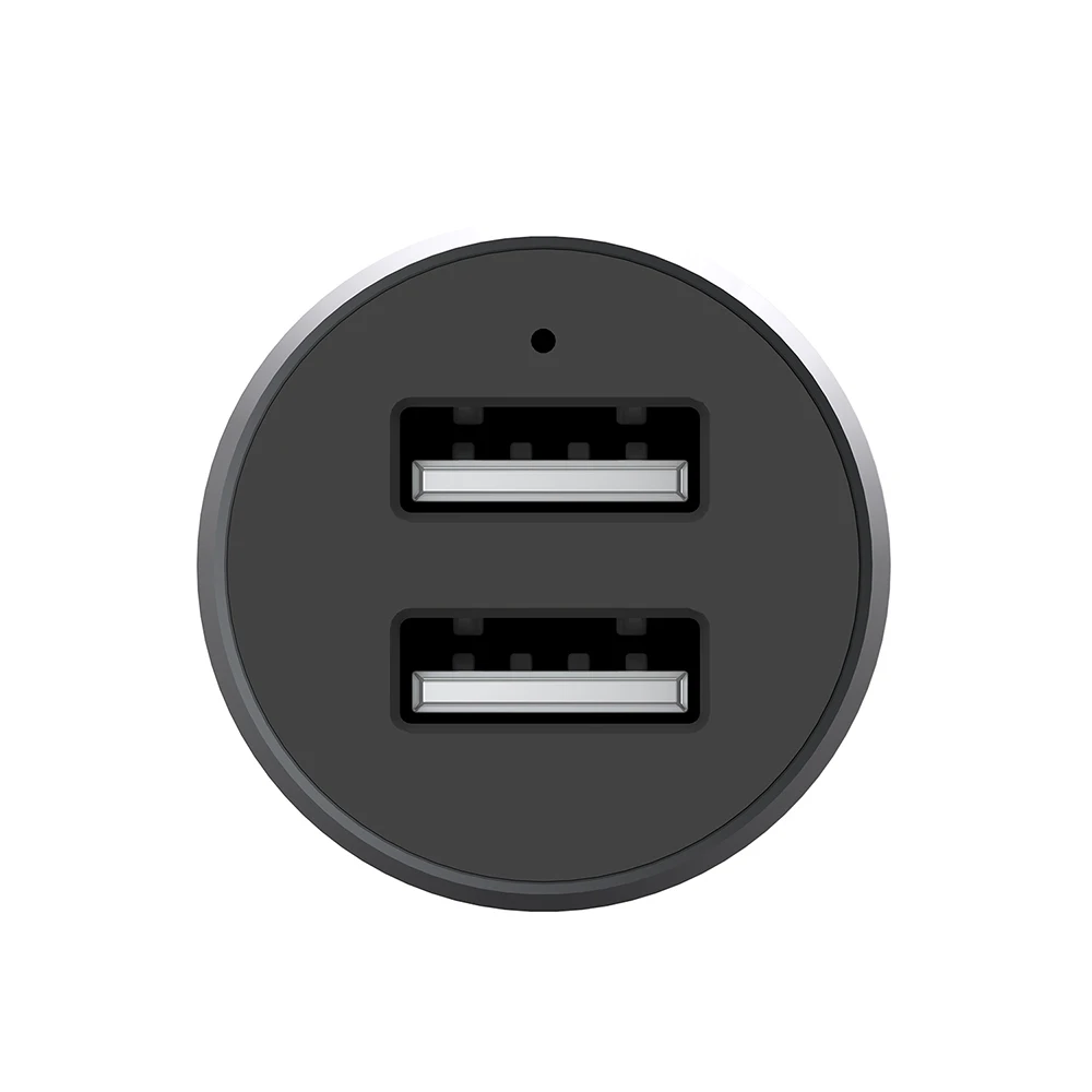 Быстрое зарядное устройство lenovo HC12 2.4A 12-24 В с двумя usb-портами автомобильное зарядное устройство для смартфона Xiaomi huawei Iphone samsung Универсальное зарядное устройство