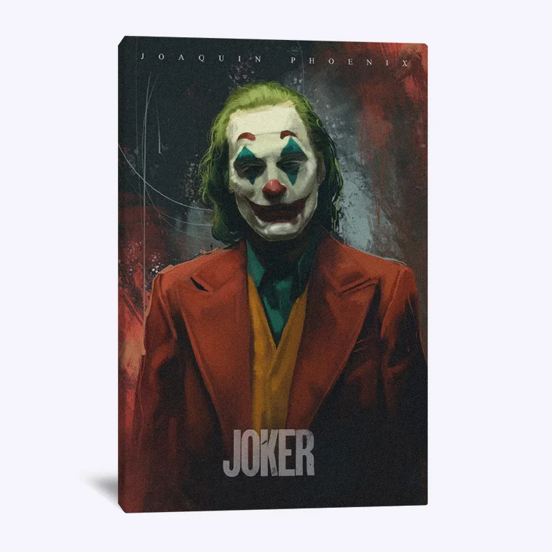 Joker, киноплакат, Joaquin Phoenix, настенный арт, холст, украшение, плакаты, принты для гостиной, дома, декоративная картина для спальни