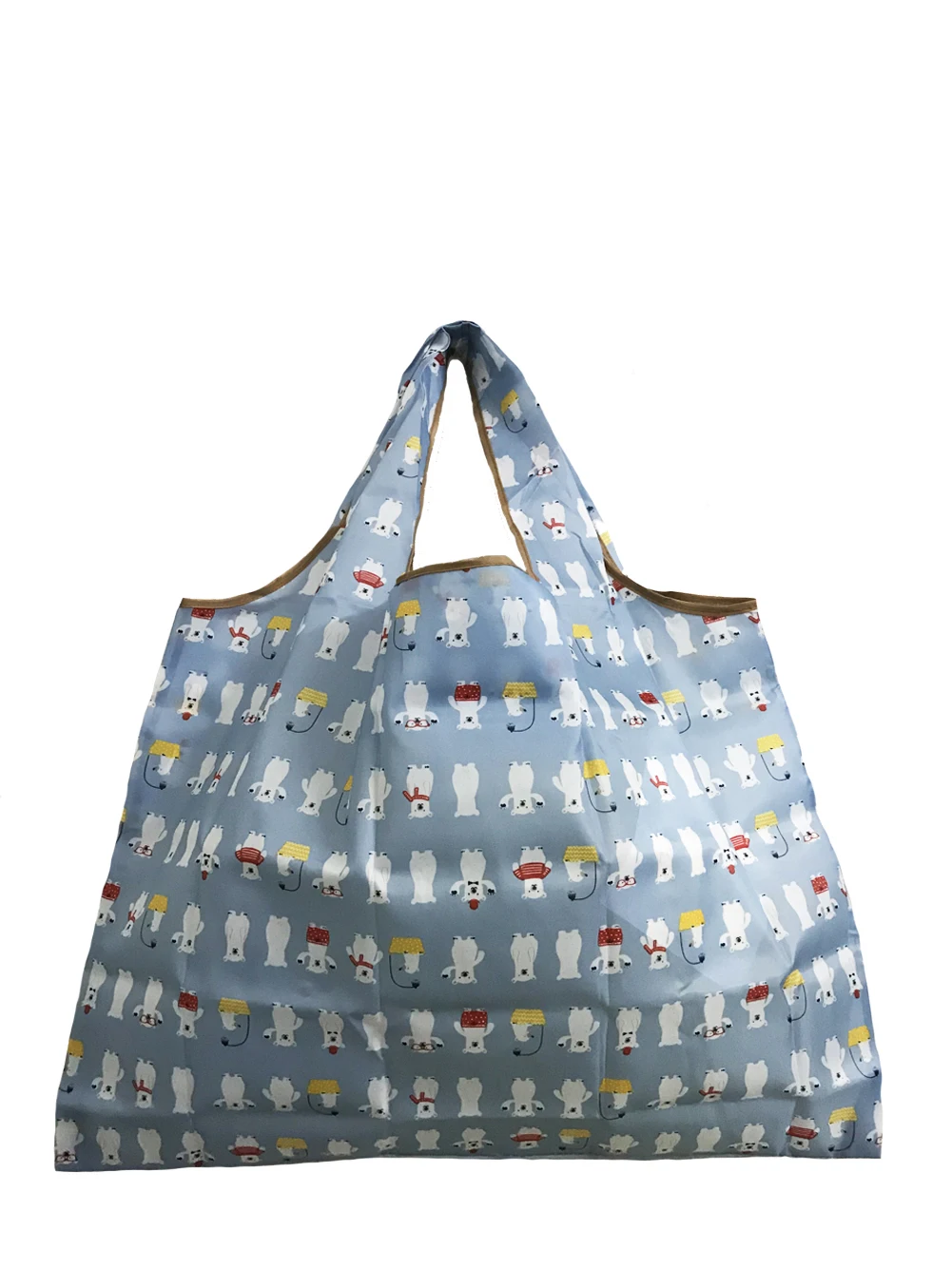 Местная Стоковая Новая женская складная сумка для покупок Женская многоразовая сумка для покупок многоразовые экосумки - Цвет: A