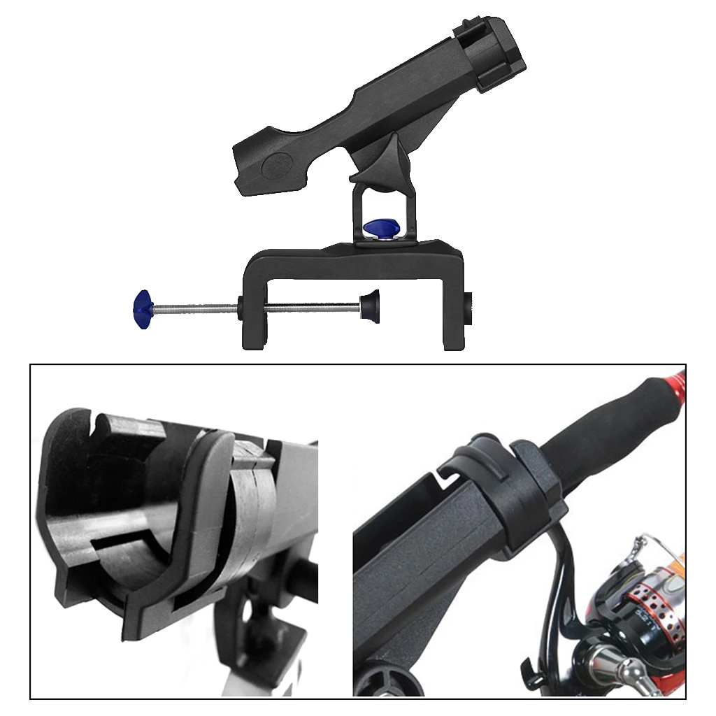New Adjustable Kayak Boat Fishing Pole Stand Bracket Sea Rod Holder  #