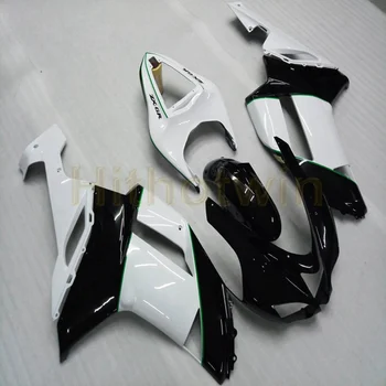 

Custom motorcycle cowl for ZX-6R 2007-2008 motor Fairings Injection mold black white