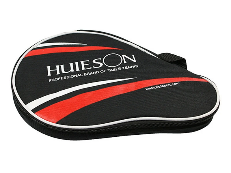 Huieson Super Size Gourd Shape Table Tennis Racket Container Bag for 2 Rackets and 3 Balls Big Capacity Table Tennis Case (3)