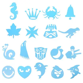 

2020 New Hair Styling Tattoo Template Stencil Trimmer Salon Barber DIY Hairdressing Model