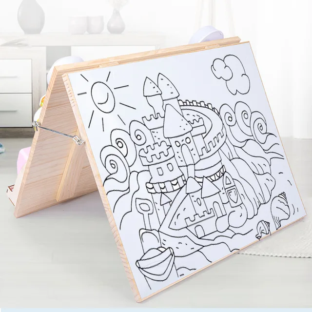 Montessori Oktatási Segédeszközök Korai Puzzle Feloldó Játék Baby Társasjáték Elfoglalt Tábla - Image 2