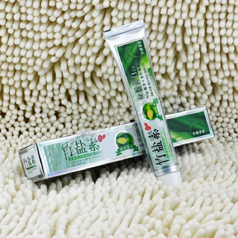 100 г бамбуковая соленая зубная паста здоровое отбеливание анти кровотечение