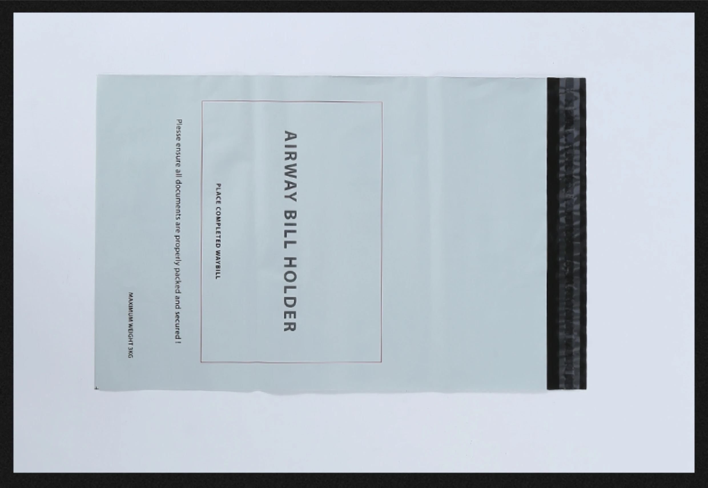 Kundenspezifische Kuriertasche mit Logo, selbstklebend, Kunststoffaufbewahrung, Versandumschlagbeutel, Verpackungsdruck, 100 Stück – Detail 4