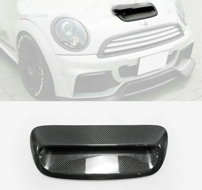 Carbon Fiber Replacement Hood Scoop Insert Air Vent Intake Ducts