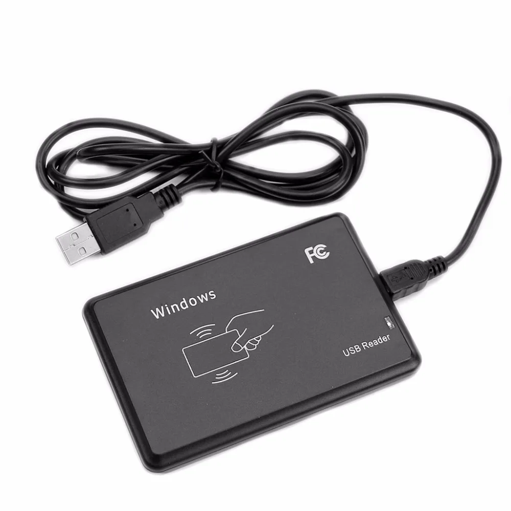 USB RFID ID 125Khz EM4100 Windows бесконтактный датчик приближения считыватель смарт-карт