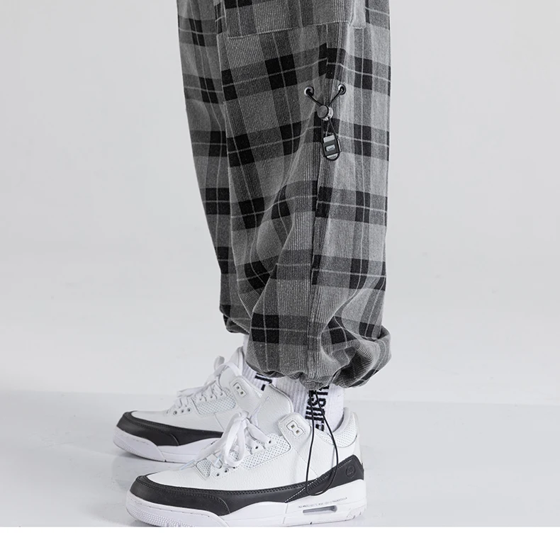Waliicorners Men Hip Hop Casual Trousers Fashion Male Pants Wide Leg Pants Harem Pants Streetwear 23 Hec00885d3d28480a9b1318c1955936c1G