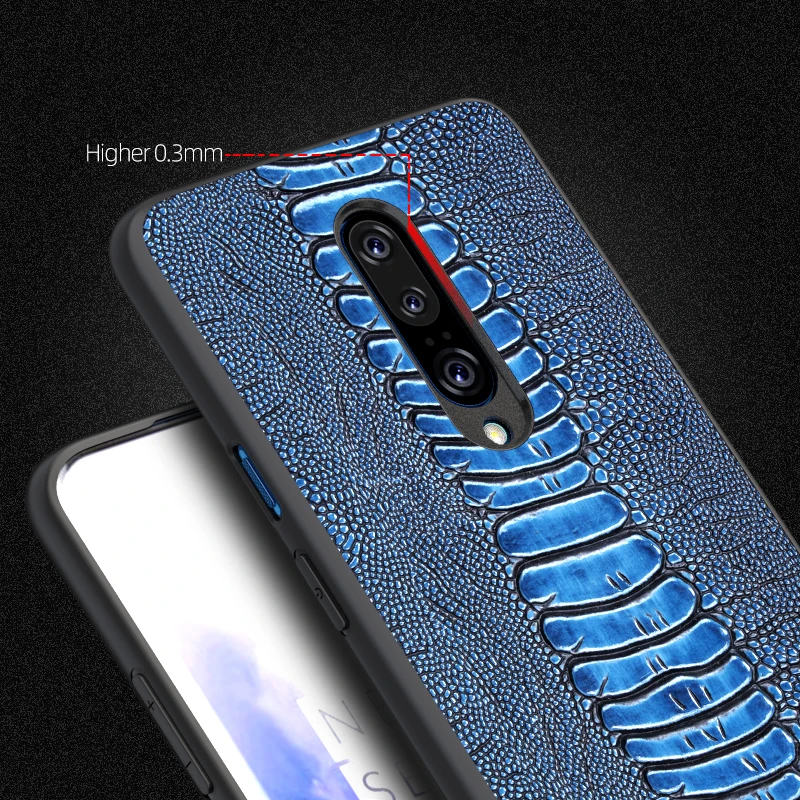 Для OnePlus 7 чехол противоударный 6 6T 5 5T Задняя крышка из натуральной кожи защитные чехлы OnePlus 7 Pro Чехол