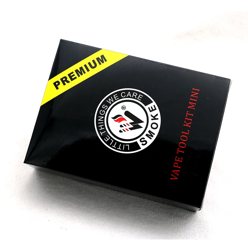 Vivismoke Vape набор инструментов мини-Катушка DIY Набор сумка Vape инструменты Основные плоскогубцы для RDA RTA атомайзер Восстановленный танк электронная сигарета