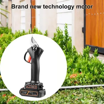 

2020 Rechargeable Electric Pruning Scissors Cordless Pruning Shears Garden Pruner Secateur Branch Cutter Cutting Tool 550W 21V