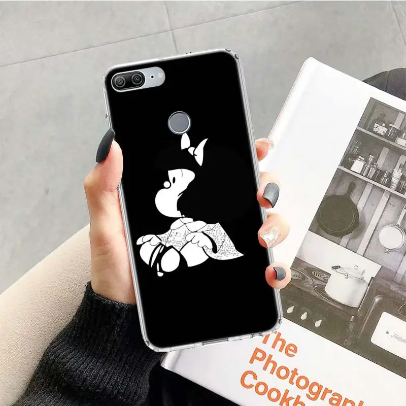 Mafalda чехол для huawei Honor 9 10 20 Lite рro 9X 8X 8A 8C фотоаппаратов моментальной печати 7S 7A 7C Y5 Y6 Y7 Y9 мягкий чехол для мобильного телефона чехол Coque