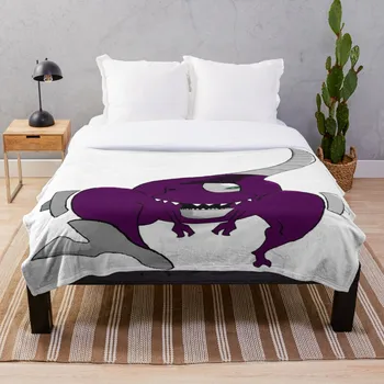 

Cybersaurus Rex Throw Blanket Soft Sherpa Blanket Bed Sheet Single Knee Blanket Office Nap Blanket