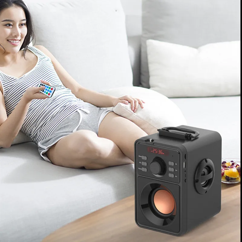 Сабвуфер беспроводной Bluetooth динамик 3D объемный компьютер FM радио высокая громкость Портативный Открытый Caixa De Som Coluna BoomboxF4086