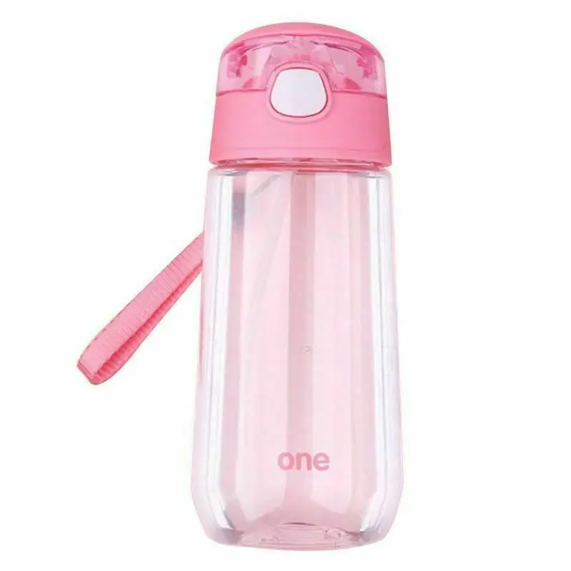

500ml Kids Water Bottle with Straw Children School Nursery Holiday Party Sport Bottles