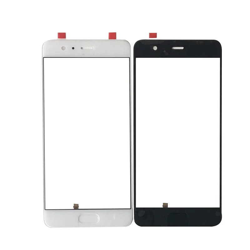 Для 5," huawei P10 Plus сенсорная панель дигитайзер с отпечатком пальца гибкий кабель для huawei P10 Plus передняя стеклянная панель экрана