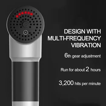 

24W 2 Colors Vibrating Therapy Device Massage Body Muscles Fashion Relax Percussive Massager Sports Crossfit Major