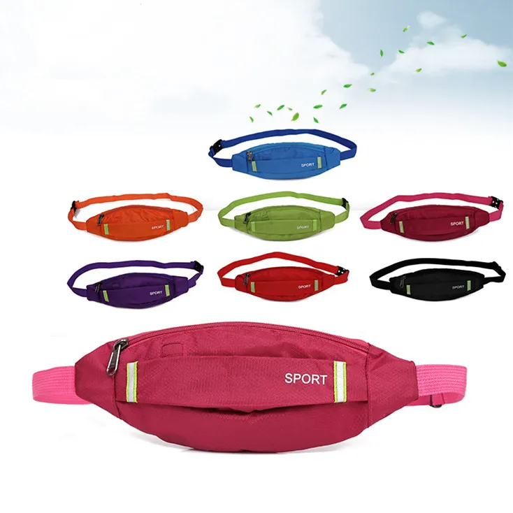 

1PC Unisex Sports Running Cycling Jogging Earphone Waist Belt Pack Bag Pouch Pocket