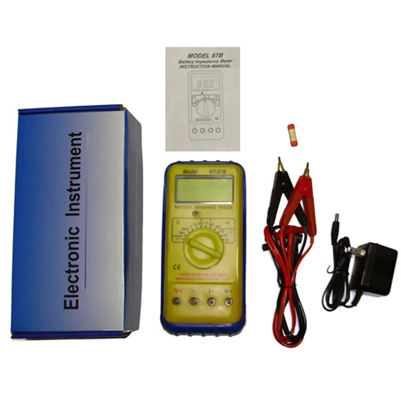 KT 97B тестер сопротивления батареи|battery impedance tester|battery impedancebattery tester |