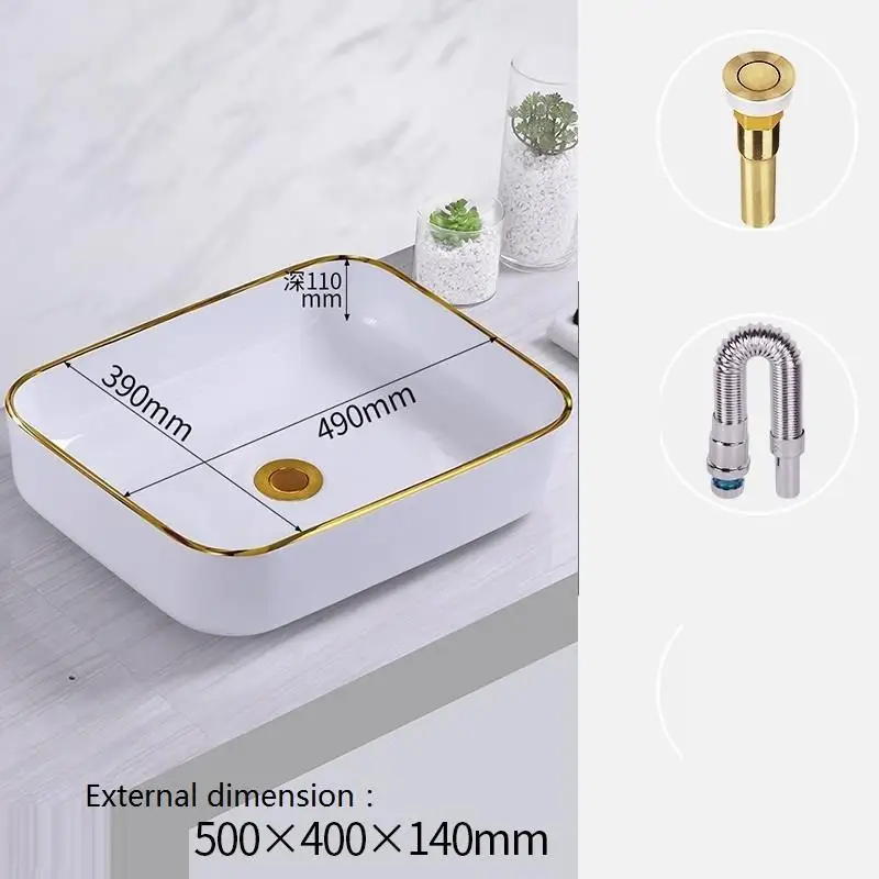 Mano Umywalka Nablatowa wastatel Da Appoggio Banyo Wasbak Vanity Fregadero Para De Pia Banheiro раковина для ванной Lavabo умывальник - Цвет: Number 5