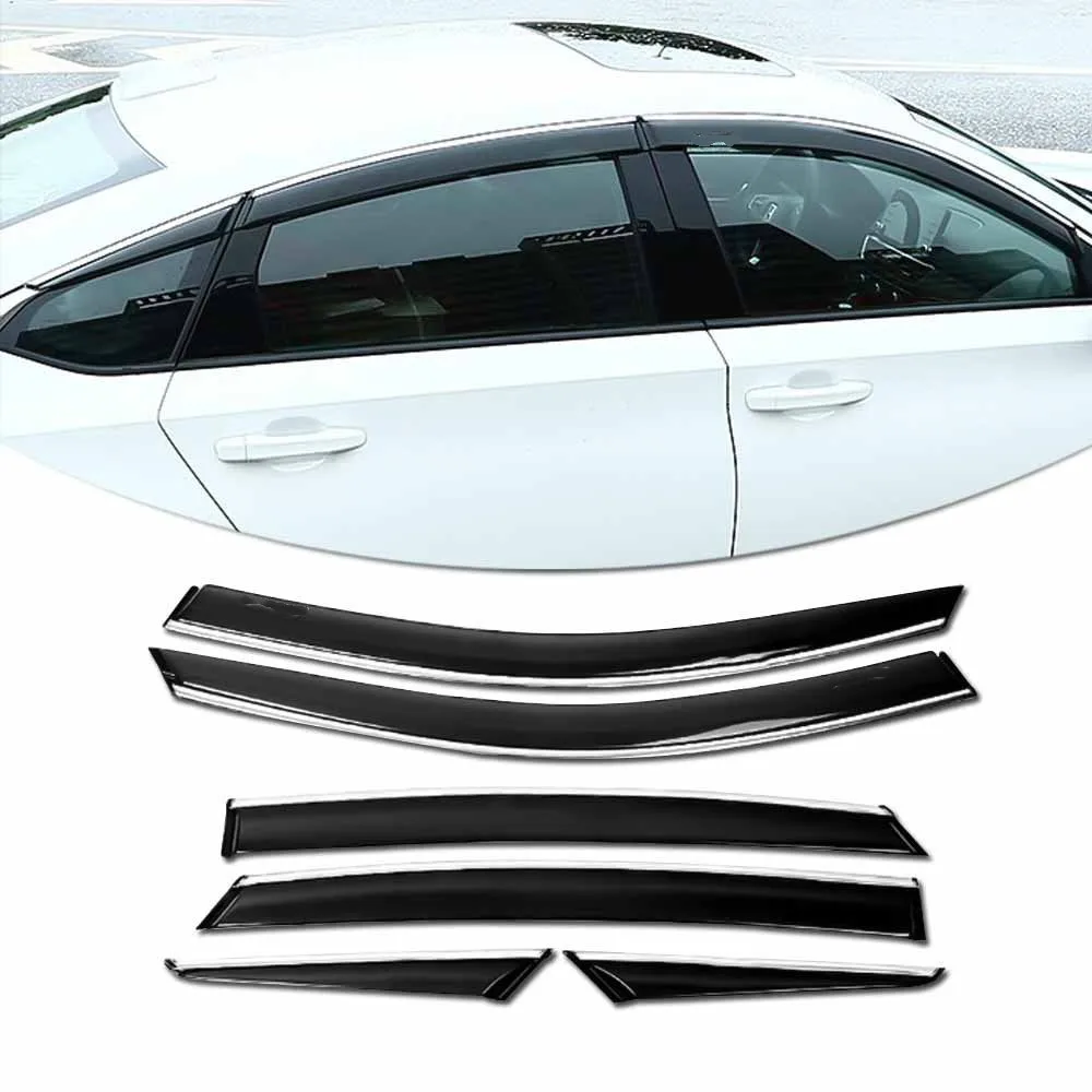 Для 18& up Honda Accord оконный козырек защита от дождя дефлектор стиль 4 шт. хорошая модификация автомобиля автомобильные аксессуары