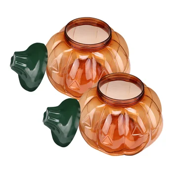 

2Pcs Sweets Storage Containers Transparent Candy Cases for Storage